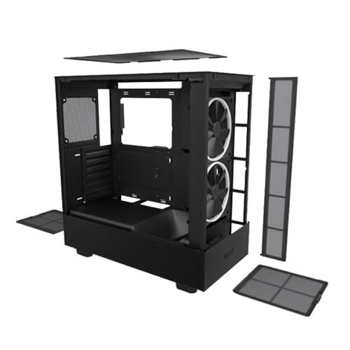 NZXT H5 ELITE MID - TOWER E - ATX CABINET BLACK - SWIFT PERIPHERALS1083396