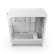 NZXT H5 FLOW COMPACT MID TOWER ATX CABINET WHITE (CC - H52FW - 01) - SWIFT PERIPHERALS1090611