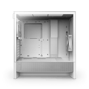 NZXT H5 FLOW COMPACT MID TOWER ATX CABINET WHITE (CC - H52FW - 01) - SWIFT PERIPHERALS1090611