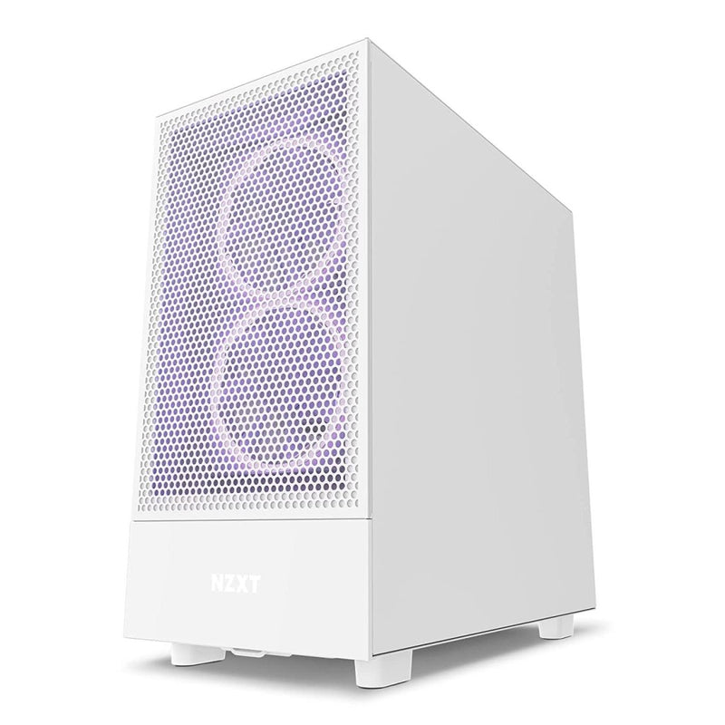 NZXT H5 FLOW MID - TOWER ATX CABINET WHITE - SWIFT PERIPHERALS1084205