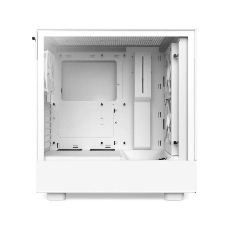 NZXT H5 FLOW RGB MID - TOWER ATX CABINET WHITE - SWIFT PERIPHERALS1085862