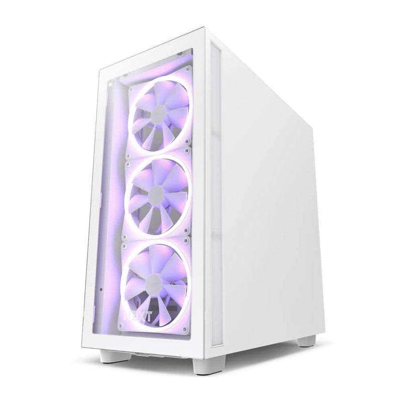 NZXT H7 ELITE MID - TOWER E - ATX CABINET WHITE - SWIFT PERIPHERALS1083938