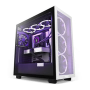 NZXT H7 FLOW MID - TOWER E - ATX CABINET BLACK & WHITE - SWIFT PERIPHERALS1083395