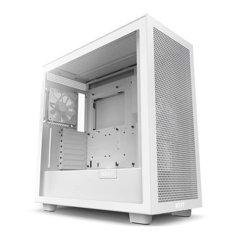 NZXT H7 FLOW MID - TOWER E - ATX CABINET WHITE - SWIFT PERIPHERALS1082284