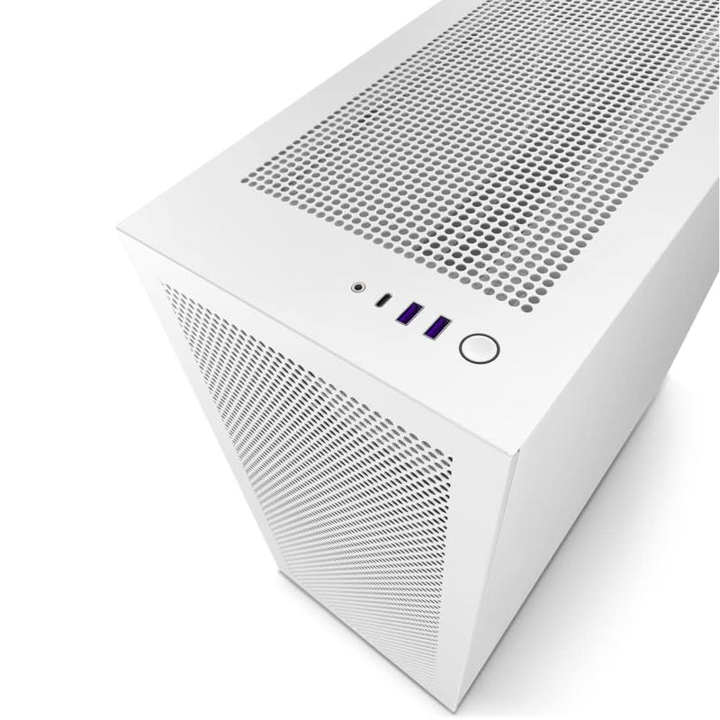 NZXT H7 FLOW MID - TOWER E - ATX CABINET WHITE - SWIFT PERIPHERALS1082284