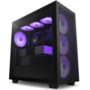 NZXT H7 FLOW MID - TOWER WITH RGB FANS CABINET BLACK - SWIFT PERIPHERALS1085236