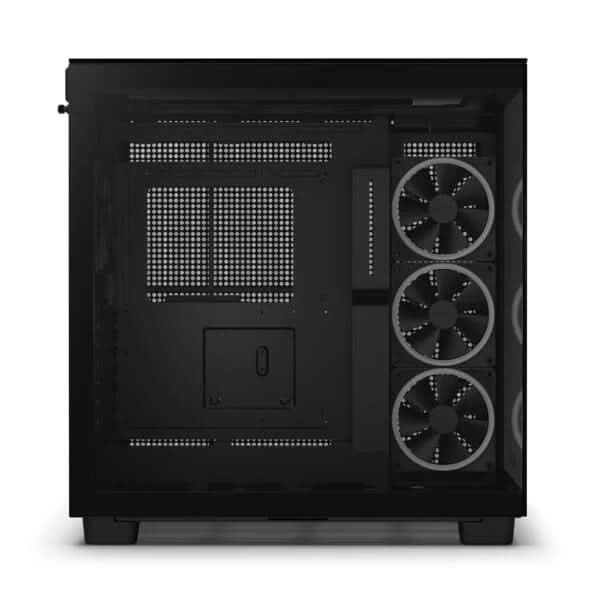 NZXT H9 ELITE MID - TOWER ATX CABINET BLACK CM - H91EB - 01 - SWIFT PERIPHERALS1084055