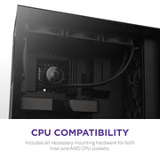NZXT KRAKEN 360MM AIO LIQUID COOLER BLACK RL - KN360 - B1 - SWIFT PERIPHERALS1085684