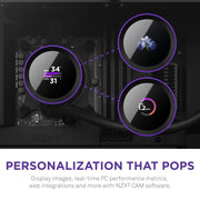 NZXT KRAKEN 360MM AIO LIQUID COOLER BLACK RL - KN360 - B1 - SWIFT PERIPHERALS1085684
