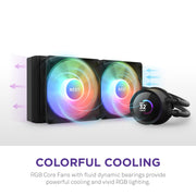 NZXT KRAKEN 360MM RGB AIO LIQUID COOLER BLACK - SWIFT PERIPHERALS1085688