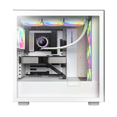 NZXT KRAKEN 360MM RGB AIO LIQUID COOLER WHITE RL - KR360 - W1 - SWIFT PERIPHERALS1085686