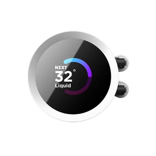NZXT KRAKEN 360MM RGB AIO LIQUID COOLER WHITE RL - KR360 - W1 - SWIFT PERIPHERALS1085686