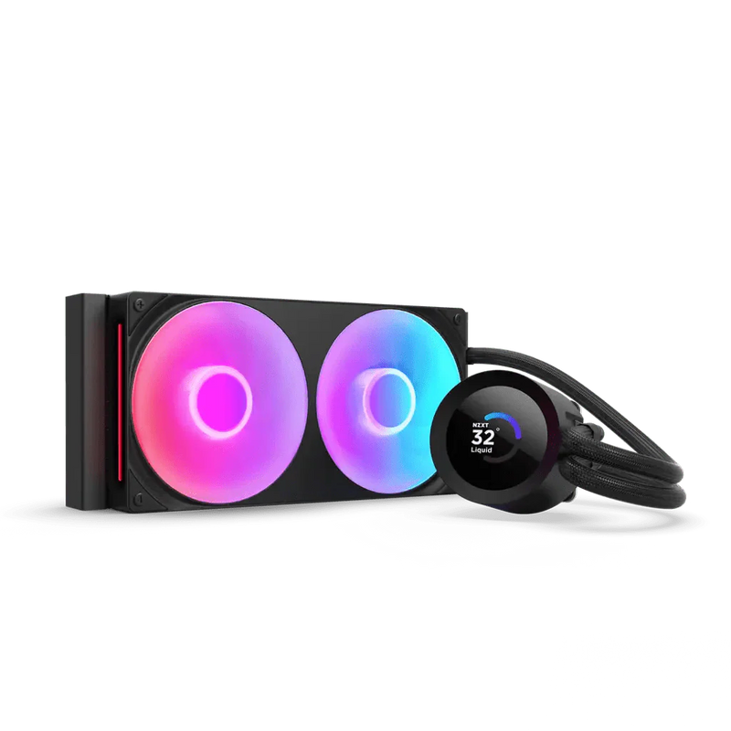 NZXT Kraken Plus 240 RGB 240mm AIO Liquid Cooler with 1.54 - inch LCD - SWIFT PERIPHERALSRL-KR240-B2