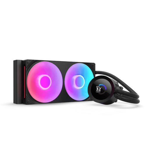 NZXT Kraken Plus 240 RGB 240mm AIO Liquid Cooler with 1.54 - inch LCD - SWIFT PERIPHERALSRL-KR240-B2