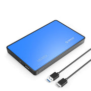 ORICO 2588US3 2.5 inch USB3.0 Hard Drive Enclosure with SuperSpeed USB 3.0 - SWIFT PERIPHERALS2588US3-V1-BL-BP