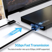 ORICO 2588US3 2.5 inch USB3.0 Hard Drive Enclosure with SuperSpeed USB 3.0 - SWIFT PERIPHERALS2588US3-V1-BL-BP