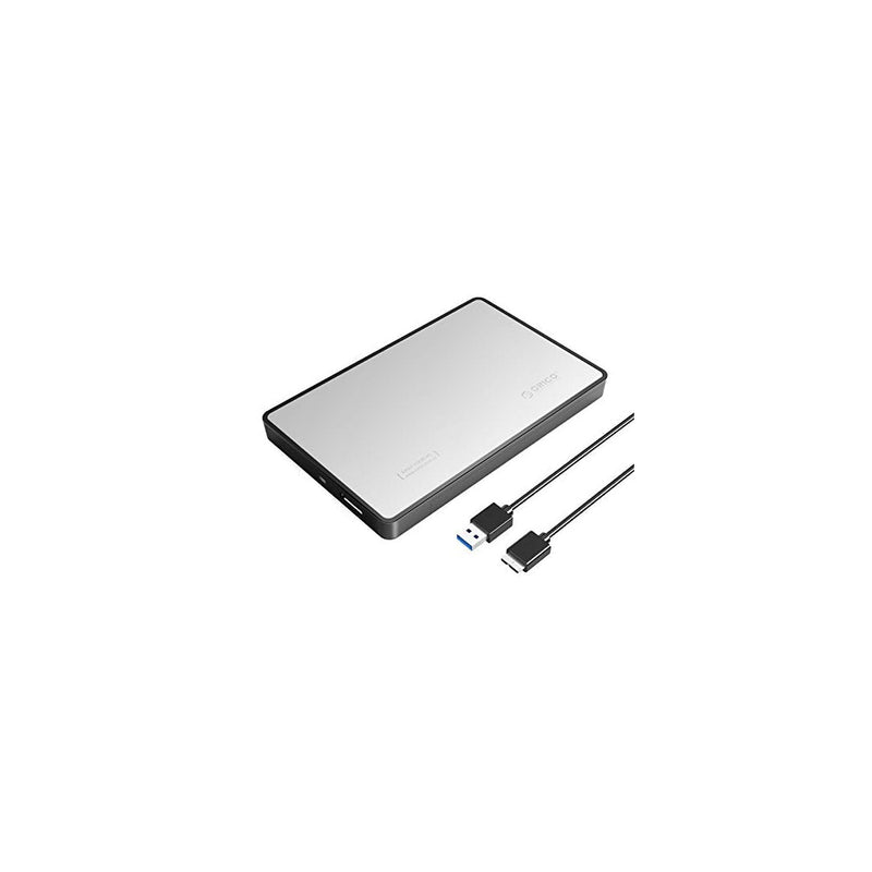 ORICO 2588US3 2.5 inch USB3.0 Hard Drive Enclosure with SuperSpeed USB 3.0 - SWIFT PERIPHERALS2588US3-V1-SV-BP