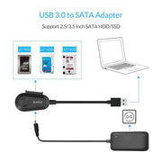 ORICO 35UTS 3.5 inch USB 3.0 Hard Drive Adapter with SATA III - SWIFT PERIPHERALS35UTS-EU-BK-BP