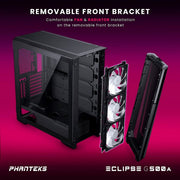 PHANTEKS ECLIPS G500A MID - TOWER E - ATX CABINET BLACK - SWIFT PERIPHERALS1084171