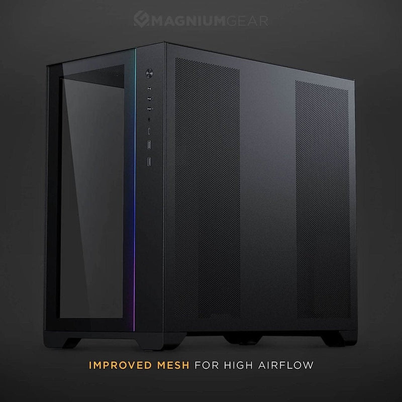 PHANTEKS MAGNIUMGEAR NEO QUBE 2 INFINITY MID - TOWER E - ATX DRGB CABINET BLACK - SWIFT PERIPHERALS1085596