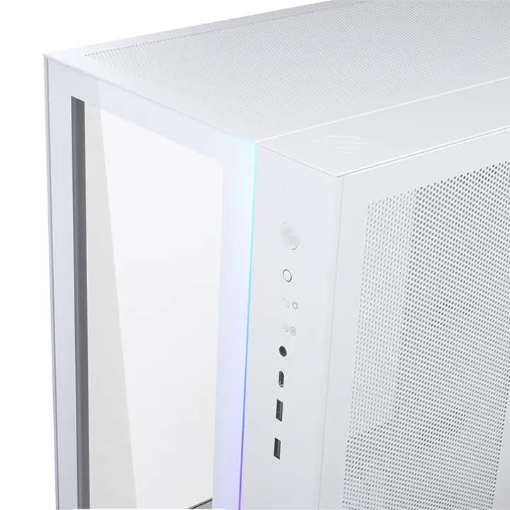PHANTEKS MAGNIUMGEAR NEO QUBE 2 INFINITY MID - TOWER E - ATX DRGB CABINET WHITE - SWIFT PERIPHERALS1085597