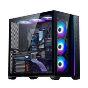 PHANTEKS METALLICGEAR NEO QUBE 2 DRGB MID - TOWER E - ATX CABINET BLACK - SWIFT PERIPHERALS1082051