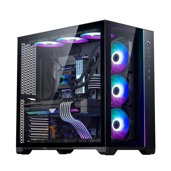 PHANTEKS METALLICGEAR NEO QUBE 2 DRGB MID - TOWER E - ATX CABINET BLACK - SWIFT PERIPHERALS1082051