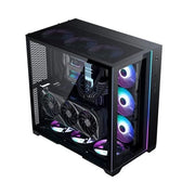 PHANTEKS METALLICGEAR NEO QUBE 2 DRGB MID - TOWER E - ATX CABINET BLACK - SWIFT PERIPHERALS1082051