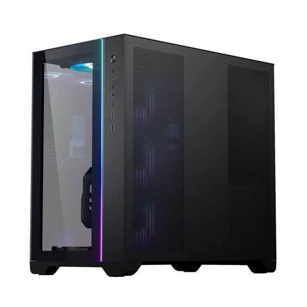 PHANTEKS METALLICGEAR NEO QUBE 2 DRGB MID - TOWER E - ATX CABINET BLACK - SWIFT PERIPHERALS1082051