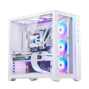 PHANTEKS METALLICGEAR NEO QUBE 2 DRGB MID - TOWER E - ATX CABINET WHITE - SWIFT PERIPHERALS1082052