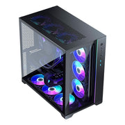 PHANTEKS METALLICGEAR NEO QUBE MID - TOWER CABINET BLACK - SWIFT PERIPHERALS103682