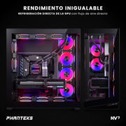 PHANTEKS NV7 TG FULL - TOWER CHASSIS (PH - NV723TG_DBK01), BLACK - SWIFT PERIPHERALS1088094