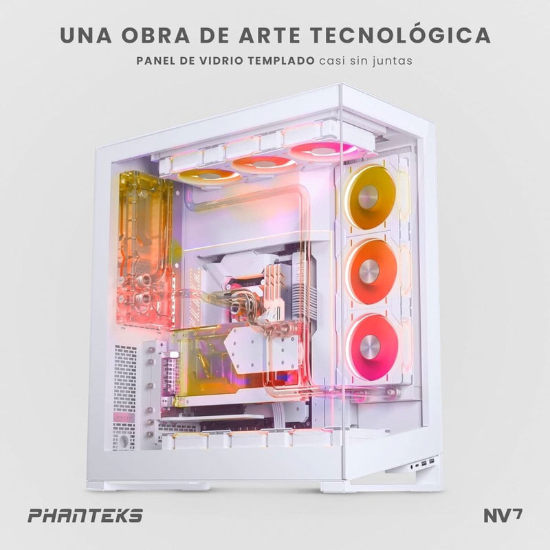 PHANTEKS NV7 TG FULL - TOWER CHASSIS (PH - NV723TG_DMW01), MATTE WHITE - SWIFT PERIPHERALS1093775