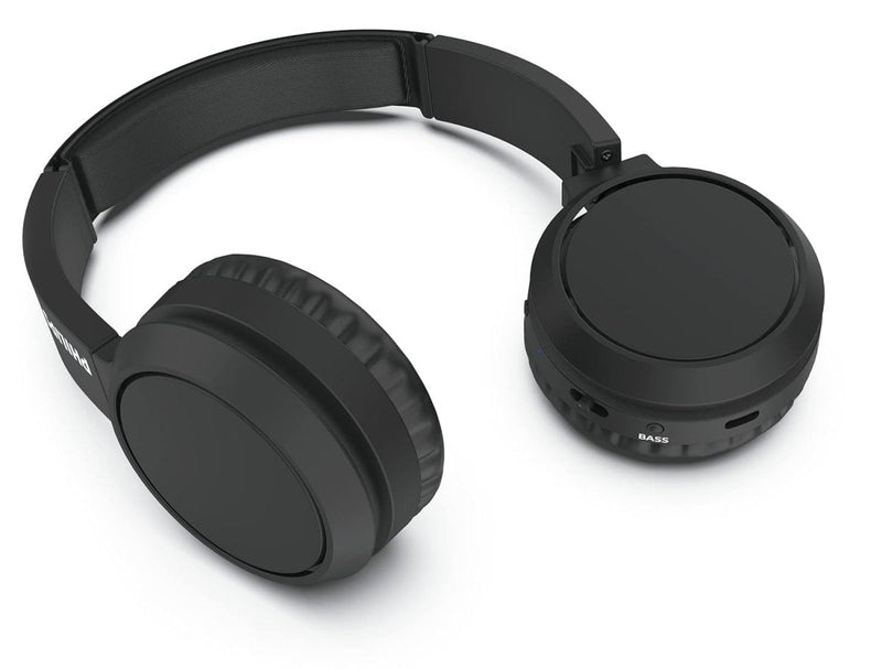 PHILIPS AUDIO TAH4205XTBK/00 BLUETOOTH 5.0, BASS BOOSTER, QUICK CHARGING UPTO 29H PLAYTIME, 32MM DRIVER, COMPACT FOLDING DESIGN BLUETOOTH WIRELESS ON EAR HEADPHONES WITH MIC (BLACK) - SWIFT PERIPHERALSTAH4205XTBK/00