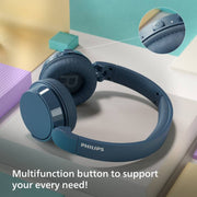 PHILIPS AUDIO TAH4209BL/00 BLUETOOTH (BLUE, ON THE EAR) - SWIFT PERIPHERALSTAH4209BL/00