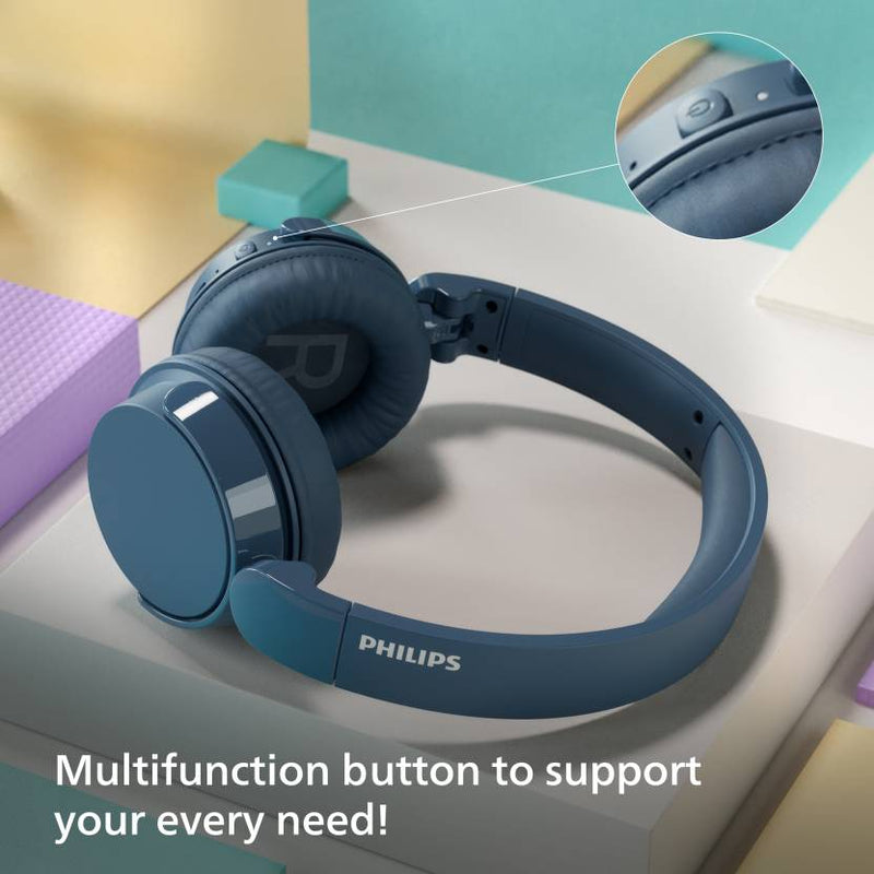 PHILIPS AUDIO TAH4209BL/00 BLUETOOTH (BLUE, ON THE EAR) - SWIFT PERIPHERALSTAH4209BL/00