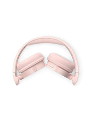 PHILIPS AUDIO TAH4209PK BLUETOOTH HEADPHONE WITH LIGHTWEIGHT AND FOLDABLE DESIGN, 32MM NEODYNAMIC DRIVERS, 55H PLAYTIME, USB TYPE - C FAST CHARGING, BUILT - IN MIC FOR SMARTPHONES, LAPTOP (PINK) - SWIFT PERIPHERALSTAH4209PK/00