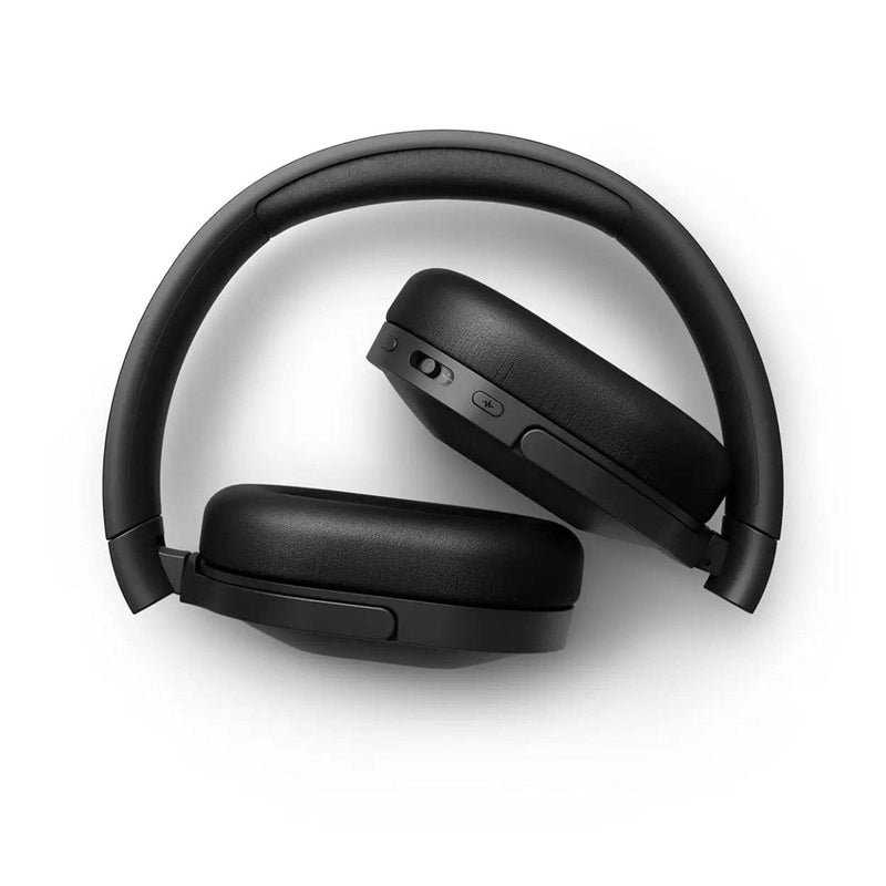 PHILIPS AUDIO TAH6506BK/00 SLIM & LIGHTWEIGHT BLUETOOTH WIRELESS OVER EAR HEADPHONES WITH ACTIVE NOISE CANCELLATION, 30 HRS PLAYTIME & MULTIPOINT PAIRING WITH MIC (BLACK) - SWIFT PERIPHERALSTAH6506BK/00