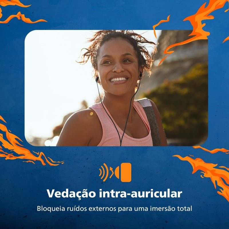 PHILIPS, FONE DE OUVIDO COM MICROFONE, TAE2146BK/00, COM FIO USB - C DE 1,2 METROS, INTRA - AURICULAR BLACK - SWIFT PERIPHERALS1094342