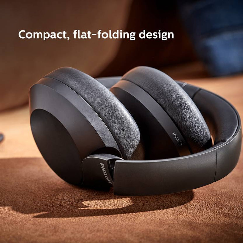 PHILIPS TAPH805BK/10 WIRELESS HEADPHONE WITH TOUCH CONTROL, ACTIVE NOISE CANCELLATION BLUETOOTH (BLACK, ON THE EAR) - SWIFT PERIPHERALSTAPH805BK/10