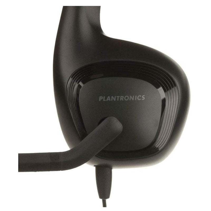 Plantronics Audio 628 USB Lightweight Overhead Stereo Headset with Inline Controls Noise Cancellation and High Quality Audio - SWIFT PERIPHERALSAUDIO-628