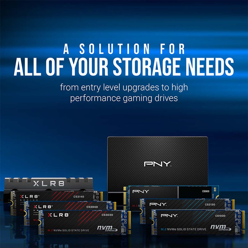 PNY CS900 120GB 2.5 - Inch SATA III Internal SSD with 515 MB/s Read Speed and 490 MB/s Write Speed - SWIFT PERIPHERALSSSD7CS900-120-RB
