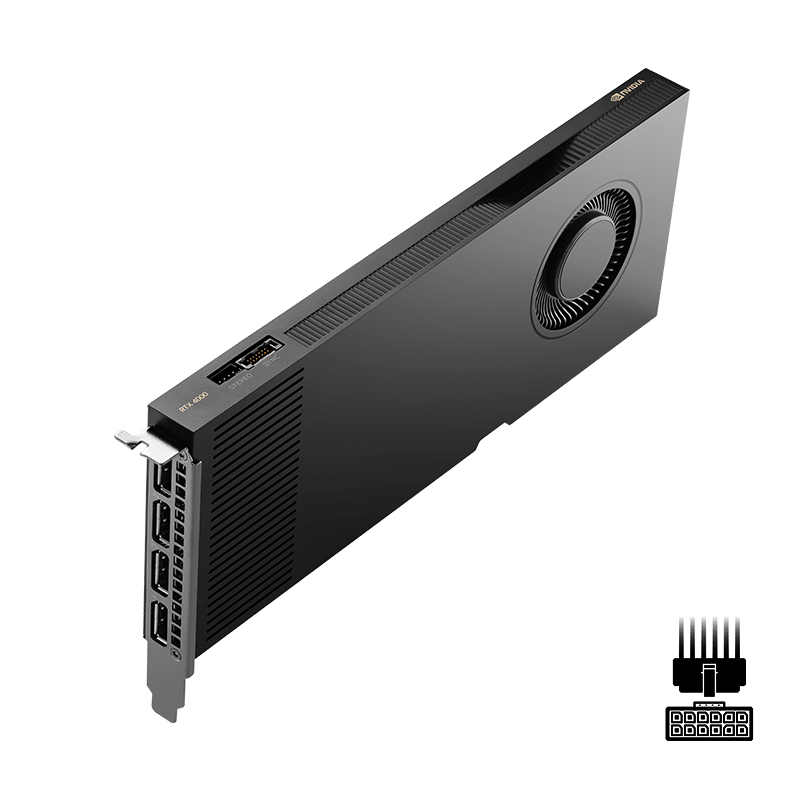 PNY NVIDIA QUADRO RTX 4000 ADA 20GB GRAPHICS CARD - SWIFT PERIPHERALS1092312