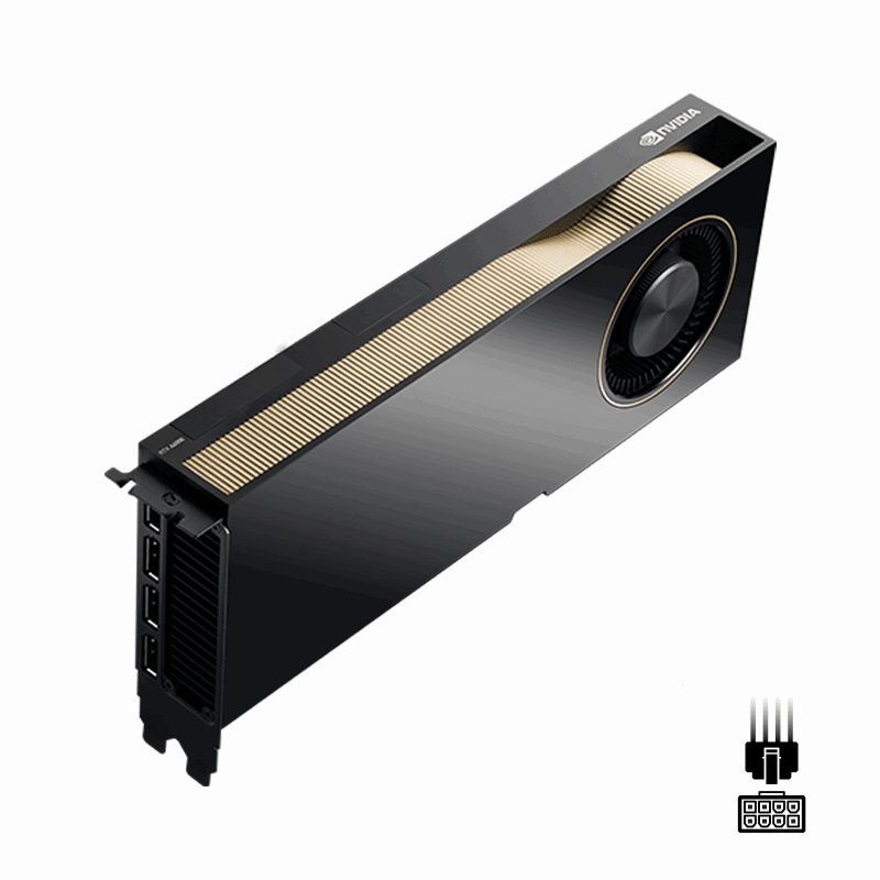 PNY NVIDIA RTX A6000 48GB WORKSTATION GRAPHICS CARD - SWIFT PERIPHERALS1088325