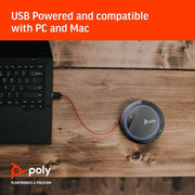 Poly Calisto P3200 USB - A Tabletop Omnidirectional Wired Speaker with Built - In Microphone - SWIFT PERIPHERALS‎210900-01