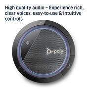 Poly Calisto P3200 USB - A Tabletop Omnidirectional Wired Speaker with Built - In Microphone - SWIFT PERIPHERALS‎210900-01