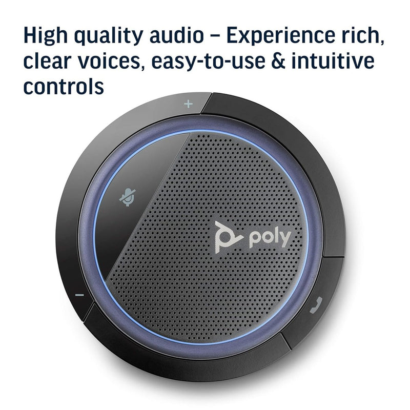 Poly Calisto P3200 USB - A Tabletop Omnidirectional Wired Speaker with Built - In Microphone - SWIFT PERIPHERALS‎210900-01