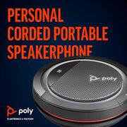 Poly Calisto P3200 USB - A Tabletop Omnidirectional Wired Speaker with Built - In Microphone - SWIFT PERIPHERALS‎210900-01