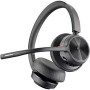Poly Voyager 4320 - M Microsoft Teams Certified Bluetooth Wireless Headset with Charging Stand - Black - SWIFT PERIPHERALS77Z00AA