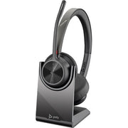 Poly Voyager 4320 - M Microsoft Teams Certified Bluetooth Wireless Headset with Charging Stand - Black - SWIFT PERIPHERALS77Z00AA